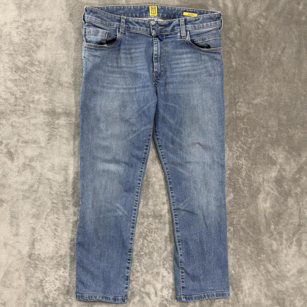 M5 By Meyer Jeans Men’s Size 33x30 Slim Blue Medium Denim